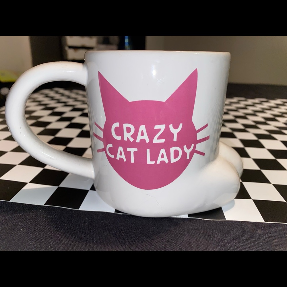 Crazy Cat Lady - Big Paw Mug